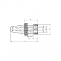 Bild 2 von Spannfutter für Spannzangen ER/ESX 11/16 mit Innengewinde SK-AD